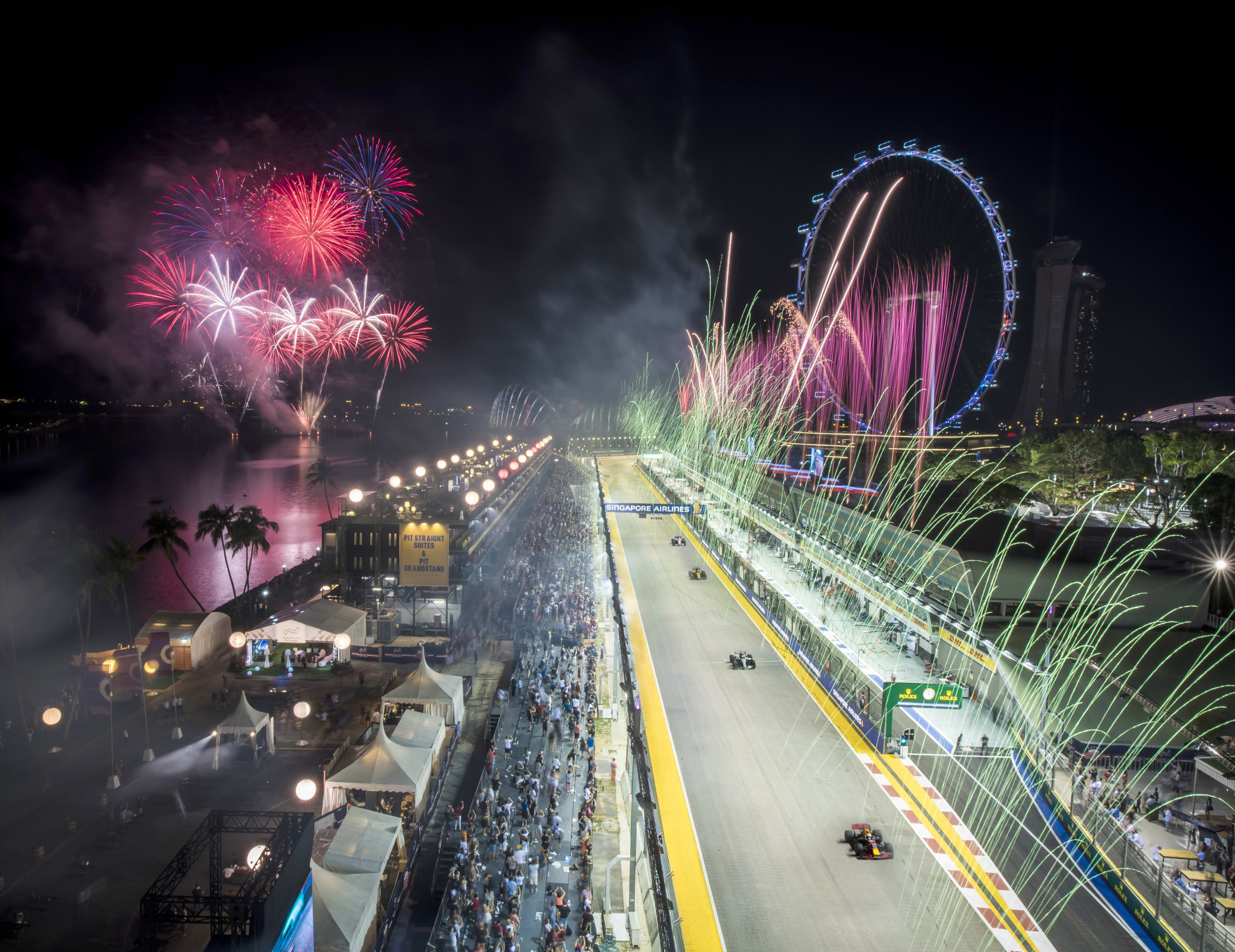 Entertainment at the Singapore Grand Prix
