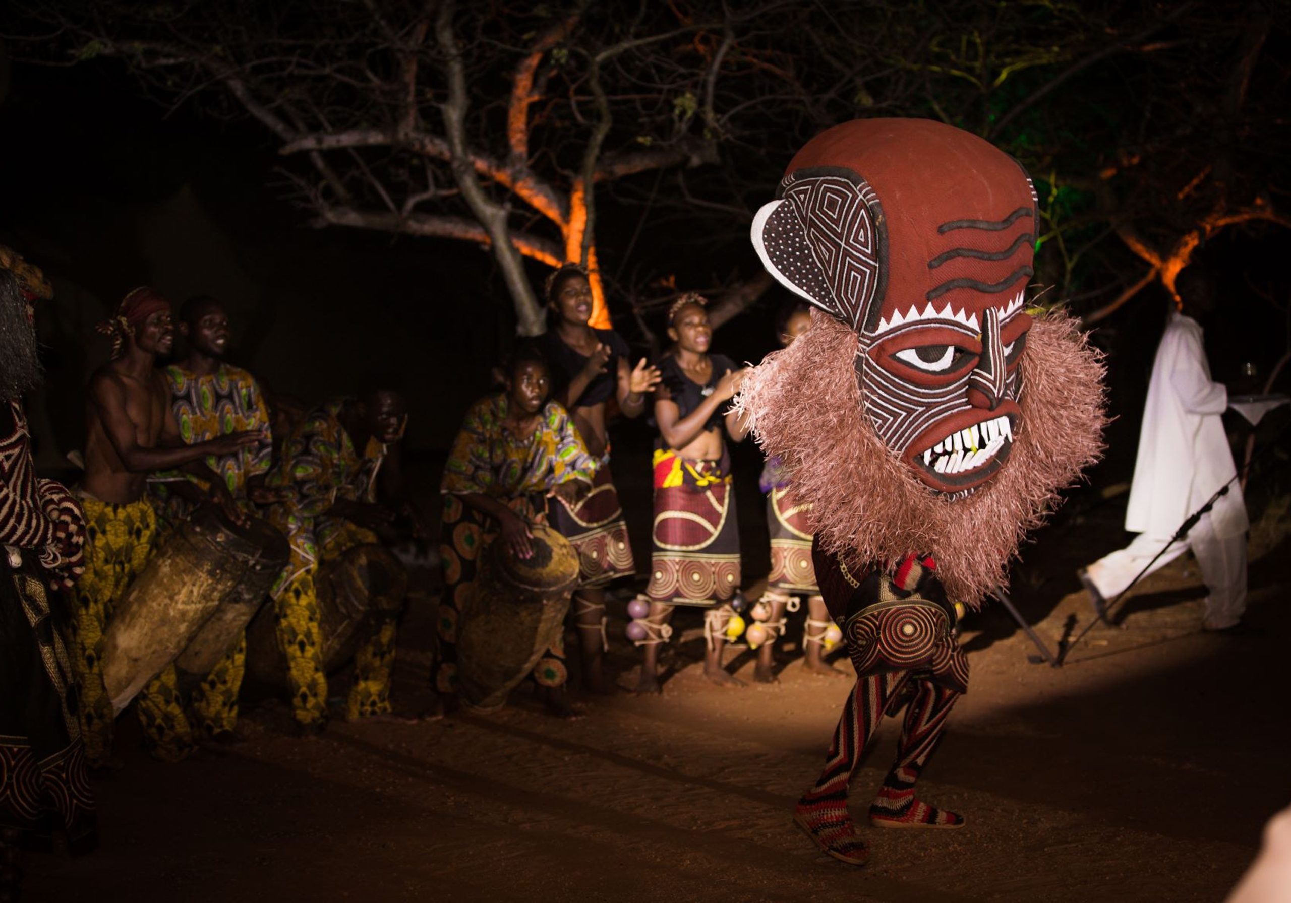 The Makishi Dancers and Tujatane Choir